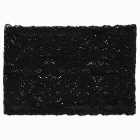 Black Lace Headwrap,