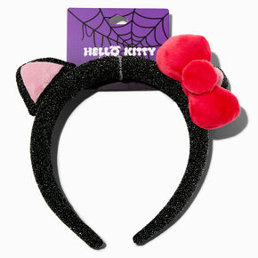 Hello Kitty&reg; Halloween Glitter Cat Ears Headband,