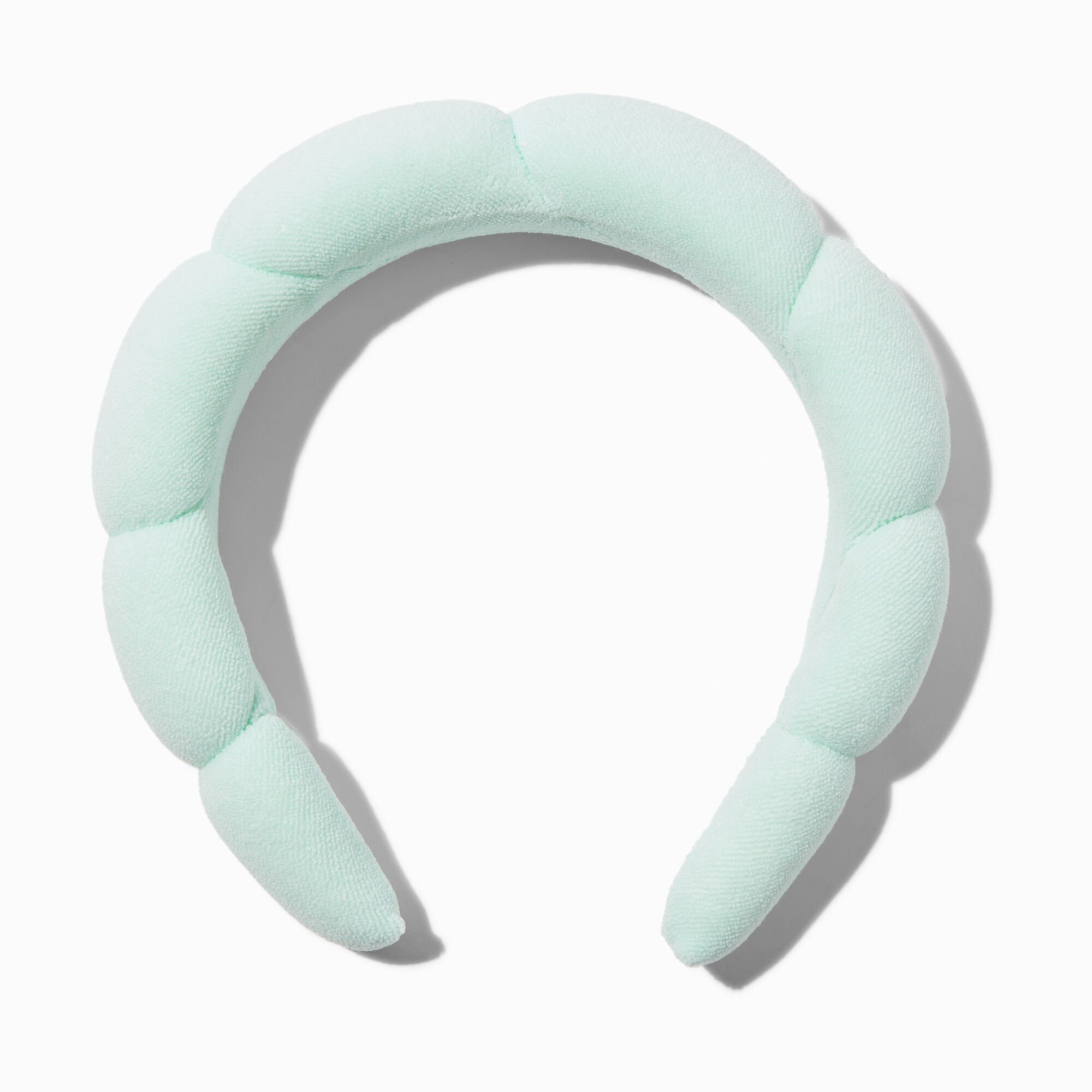 Mint Green Puffy Spa Headband,