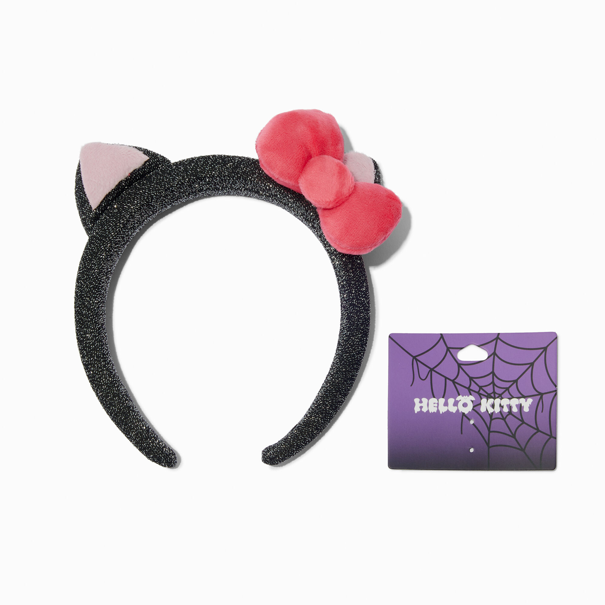 Hello Kitty® Halloween Glitter Cat Ears Headband,