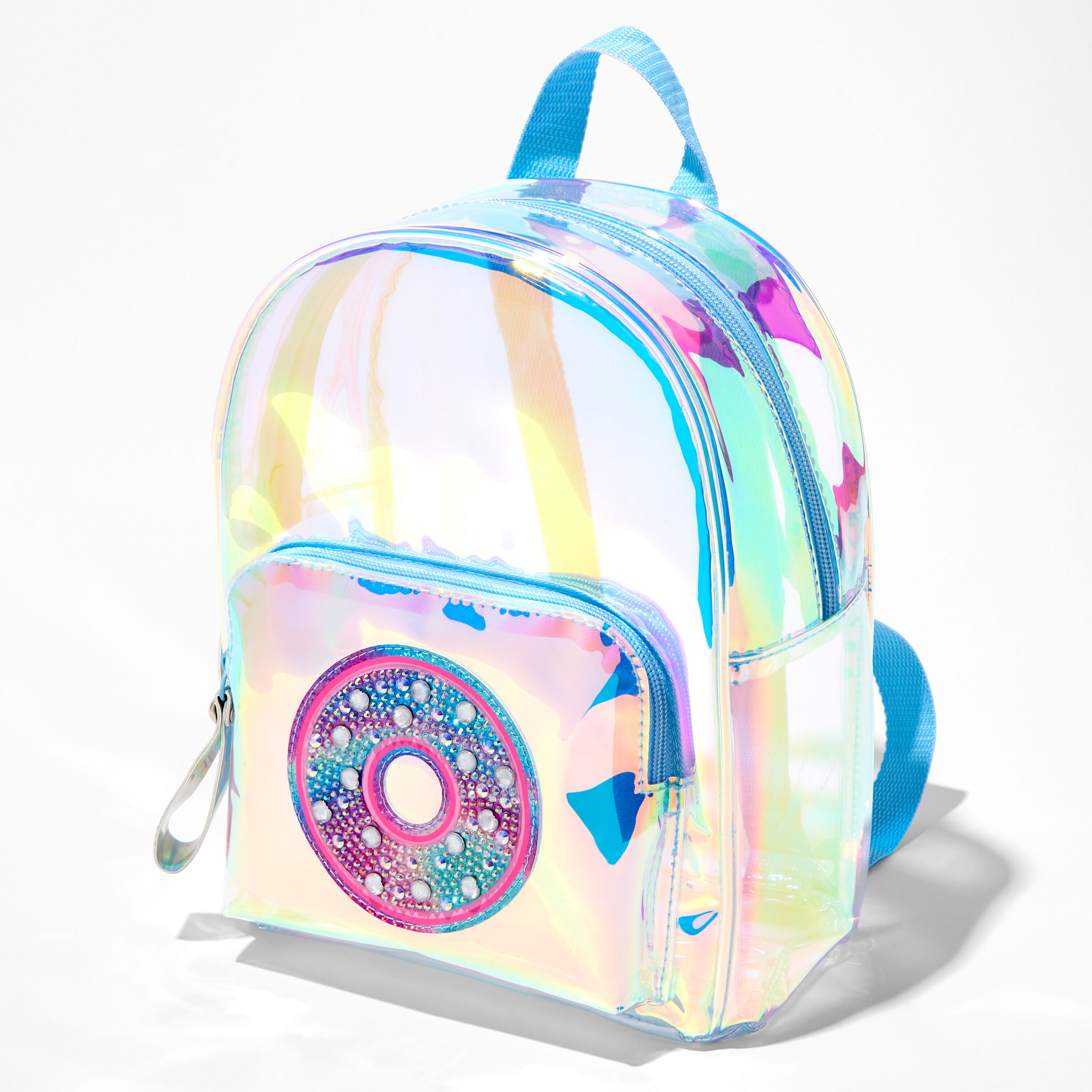 Holographic Initial Mini Backpack O Claire s US