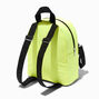 Yellow Chevron Varsity Initial Mini Backpack - J,