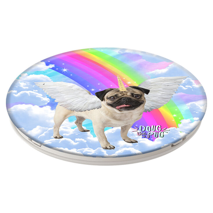 PopSockets PopGrip - Doug The Pug &reg; Rainbow Unicorn,