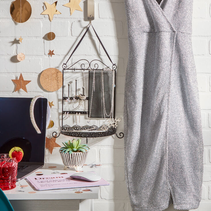 Hanging Jewellery Holder - Black,