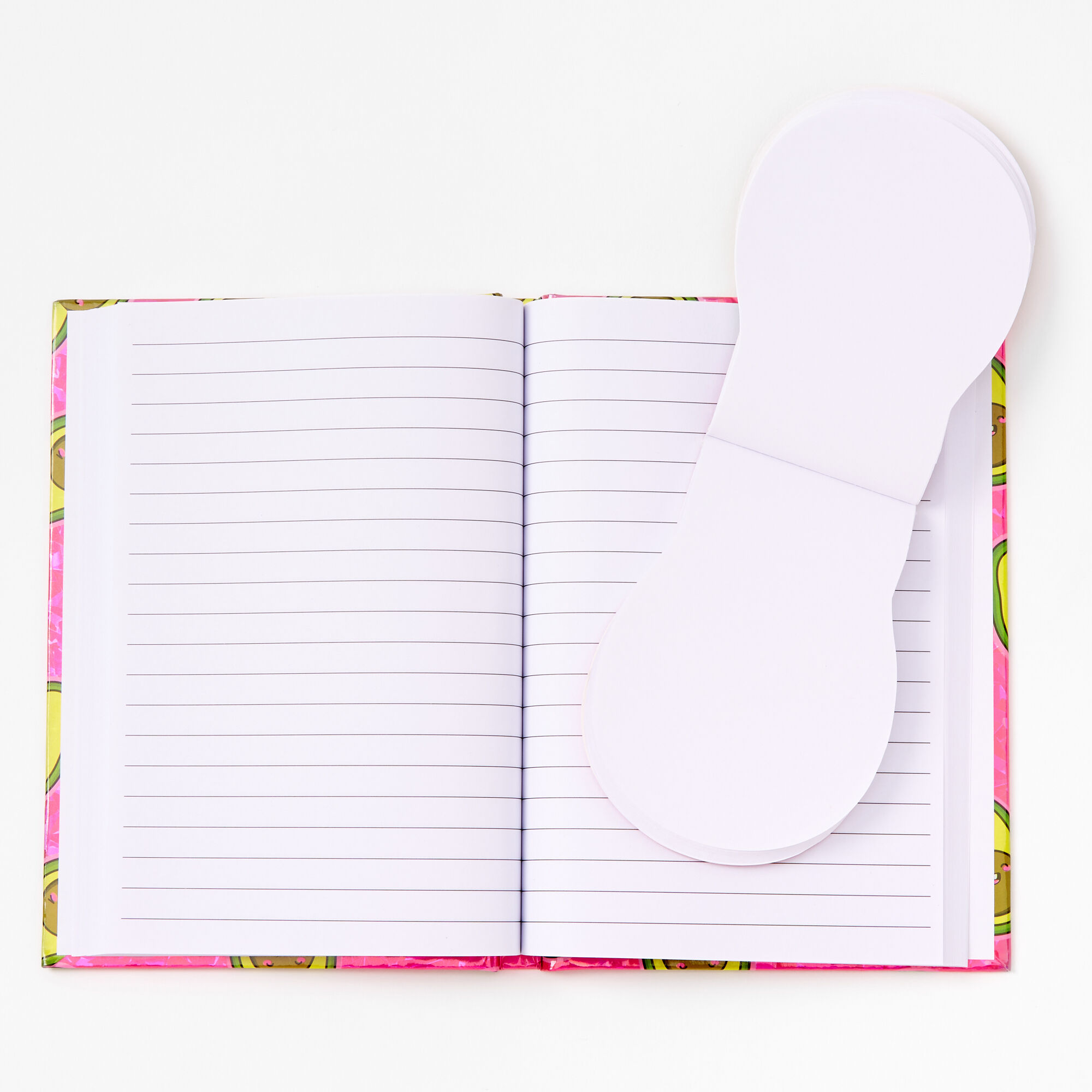 Ensemble d’articles de papeterie avocat souriant,