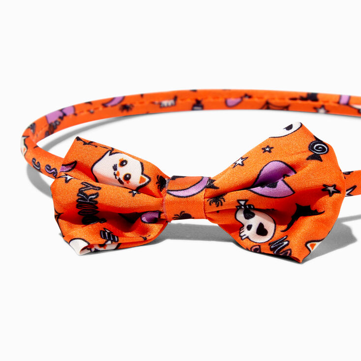Halloween Bow &amp; Glitter Headbands - 3 Pack,
