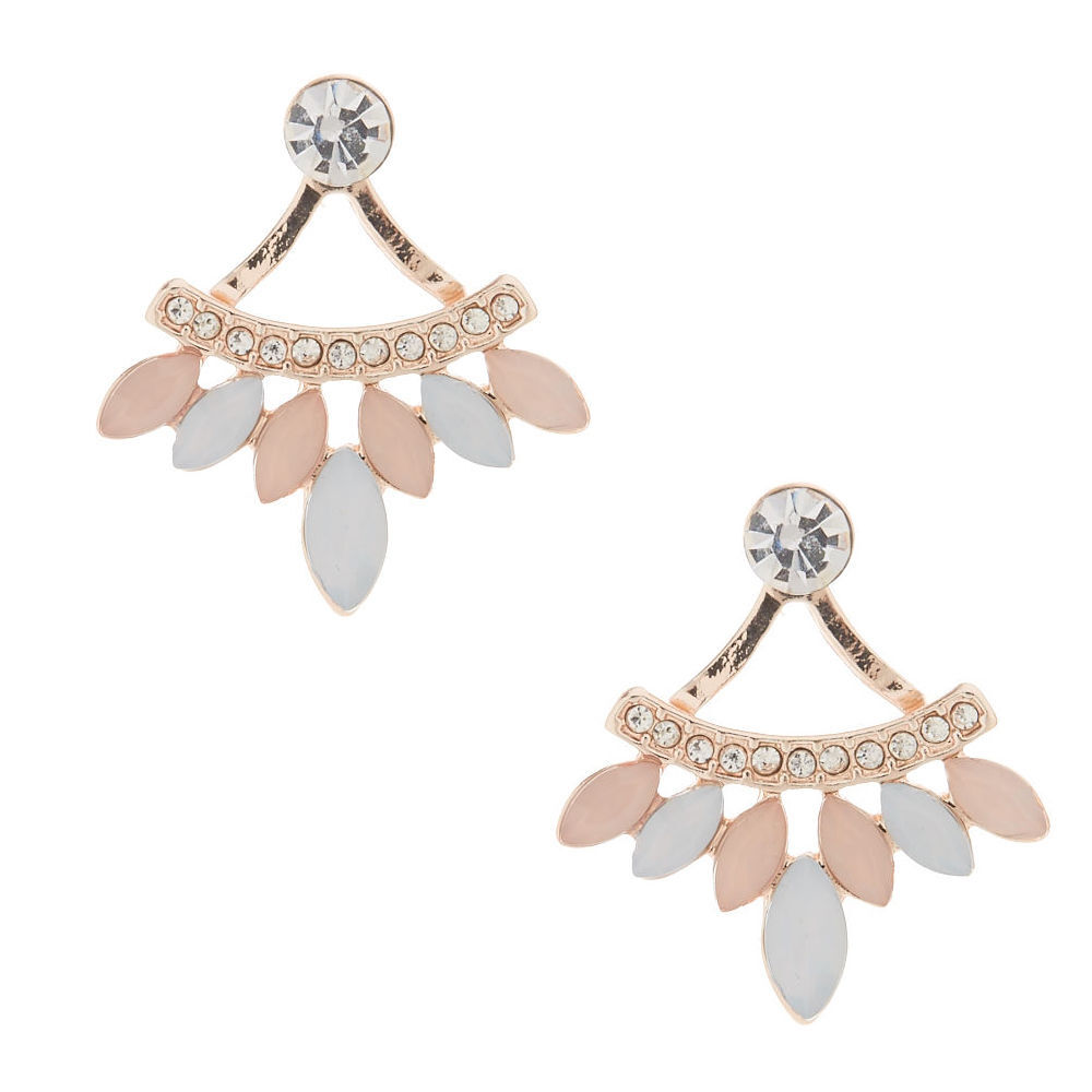 Front back earrings claire's clearance