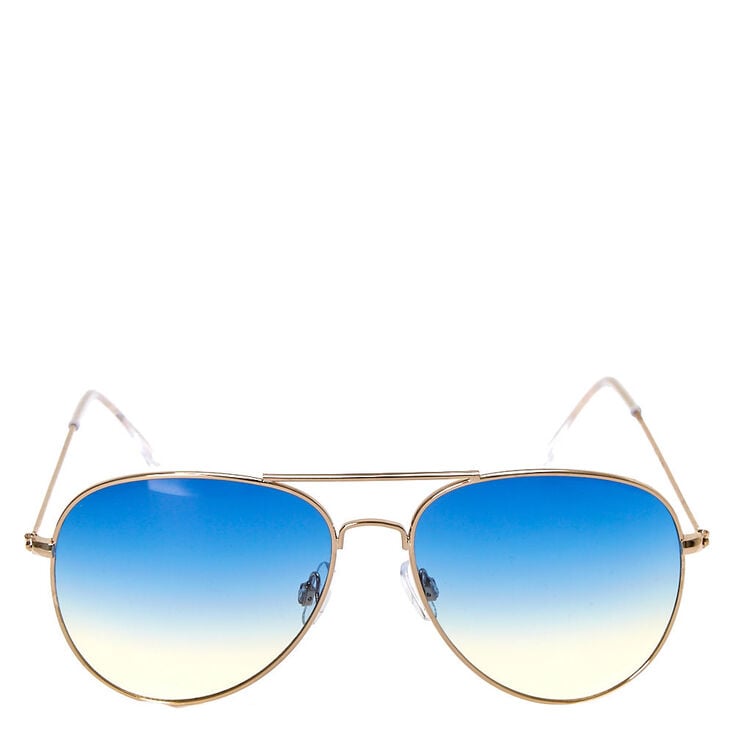 Aviator Ocean Ombre Sunglasses,