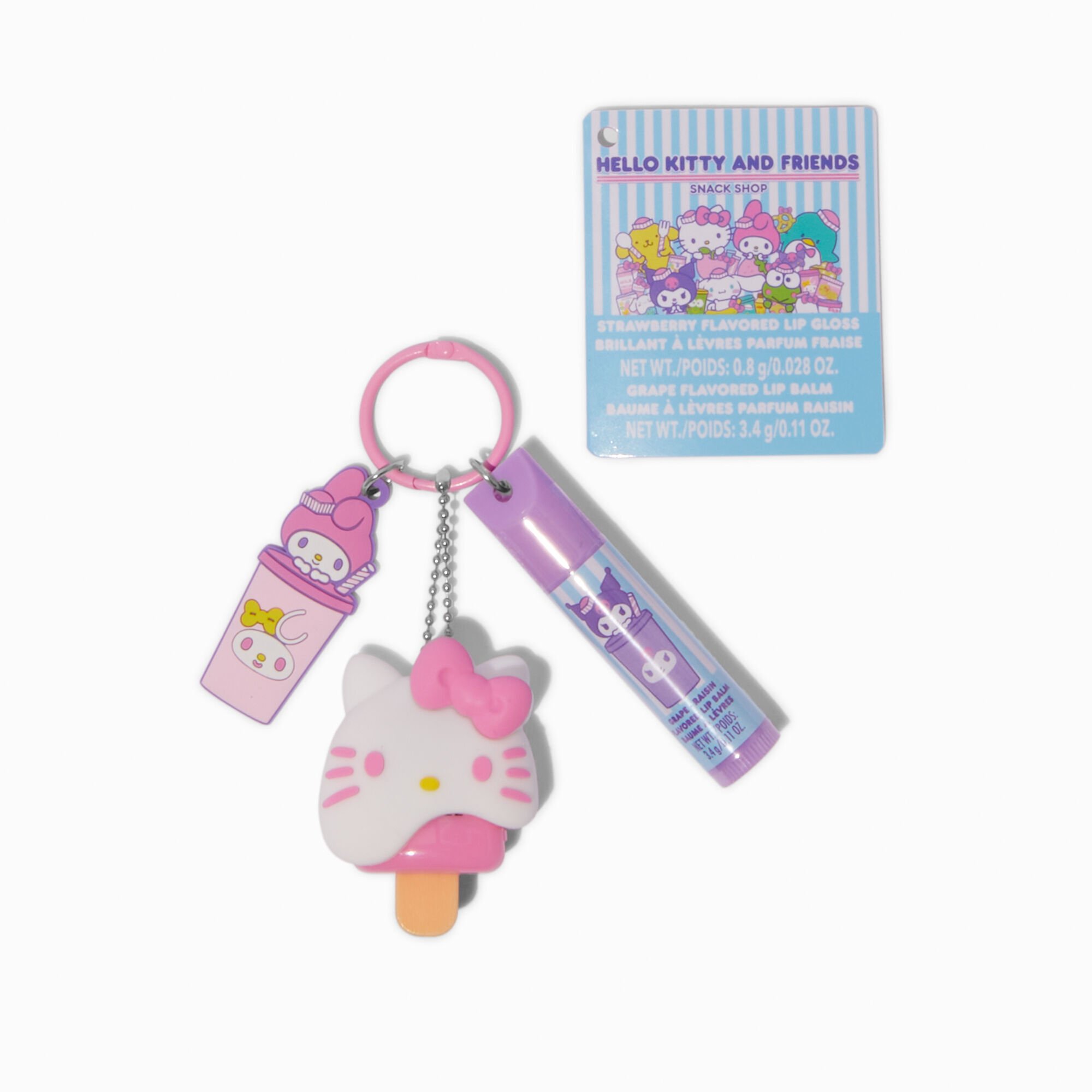 Porte-clés gloss parfumé Boutique de snacks Hello Kitty® And Friends,