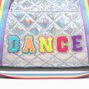 Claire&#39;s Club Silver Dance Duffle Bag,
