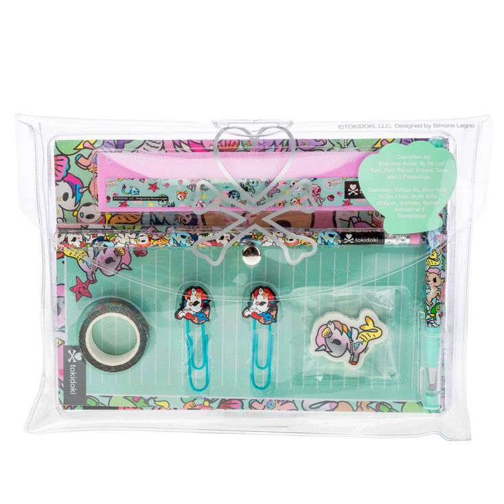 Neon Star&trade; by tokidoki Stationery Set- Turquoise,