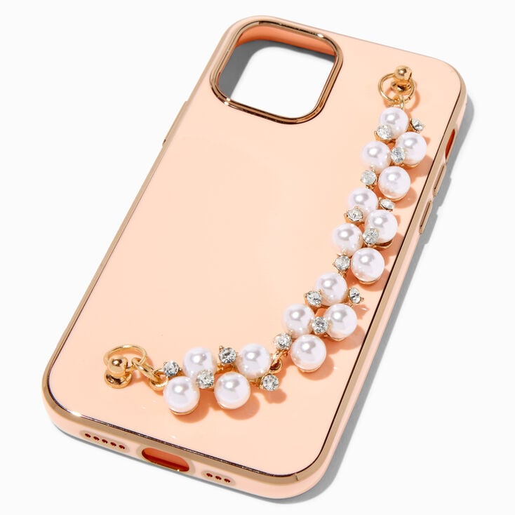 Pearl &amp; Crystal Strap Phone Case - Fits iPhone&reg; 12 Pro,