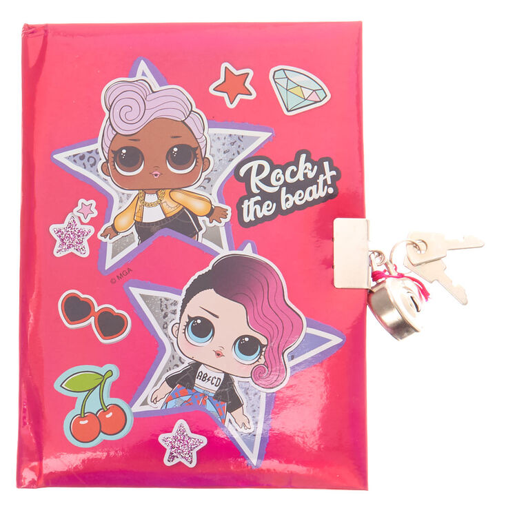 Claire's Journal intime à cadenas L.O.L Surprise!™ Rock the Beat