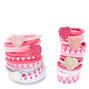 Claire&#39;s Club Heart Hair Ties - Pink, 30 Pack,