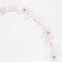 Pearl and Rhinestone Flower Headband,