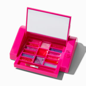 Y2K Unicorn Bling Pink Mechanical Bling Lip Gloss Set,