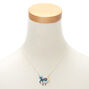 Mood Pastel Unicorn Pendant Necklace,