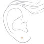 Daisy Stud Earrings - White,