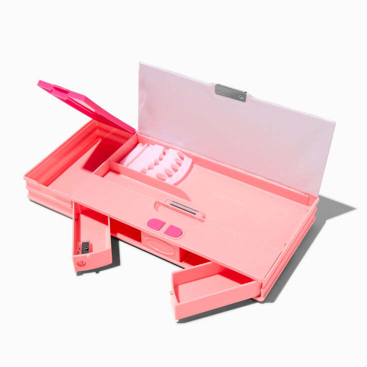 Bunny Strawberry Compartment Pencil Case,