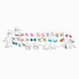 Rainbow Unicorn Earrings Set - 20 Pack,