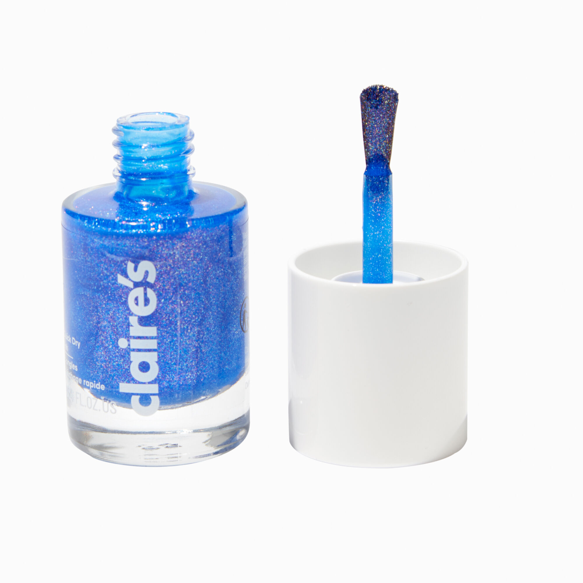 View Claires Vegan 90 Second Dry Nail Polish Cobalt Cutie information