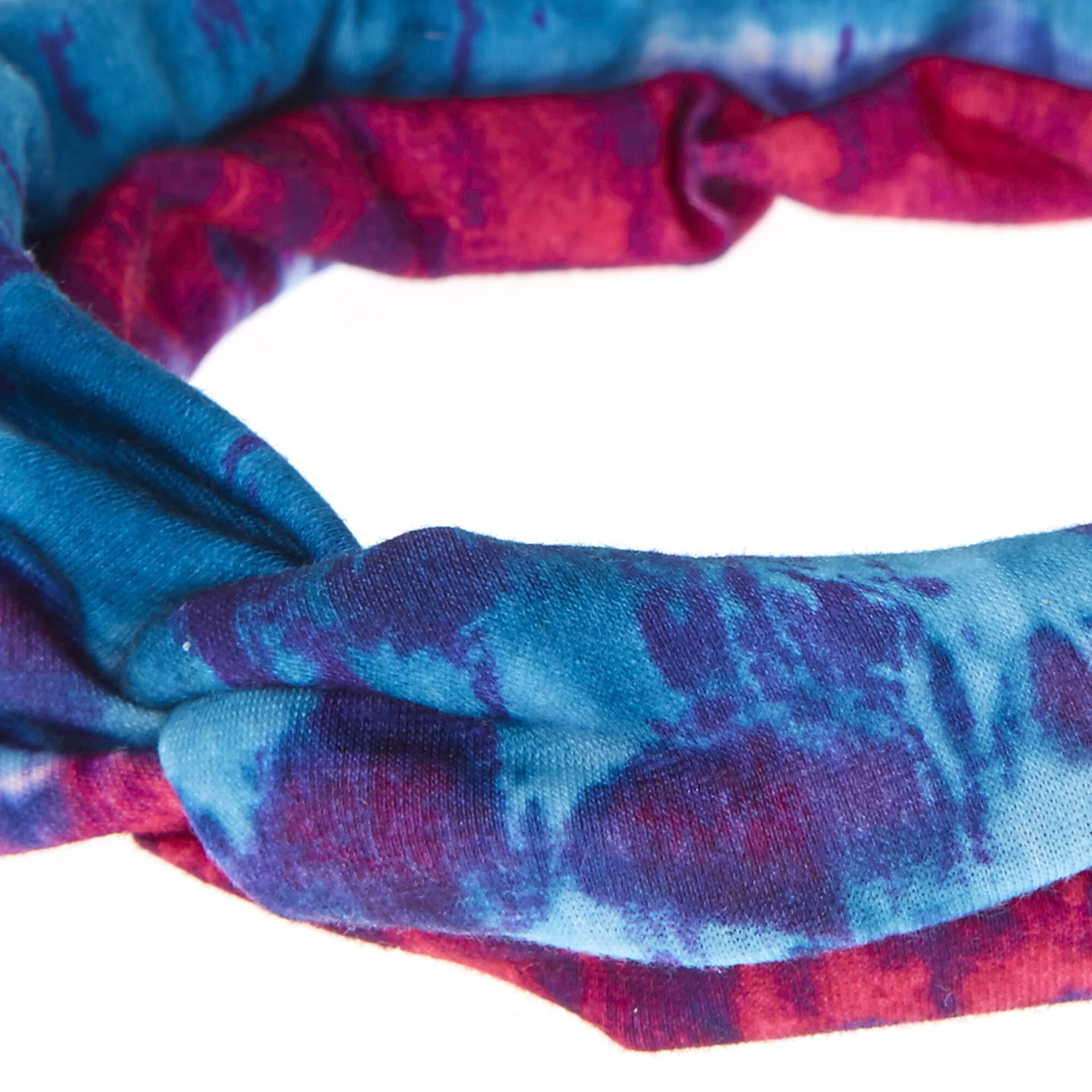 Blue & Pink Tie Dye Headwrap | Claire's US