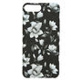 Black &amp; White Floral Phone Case - Fits iPhone 6/7/8/SE,