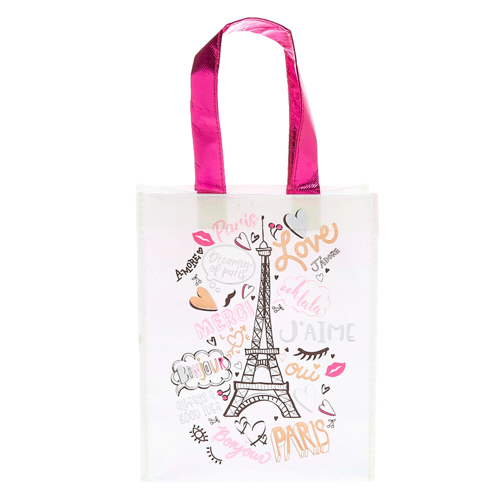 pink reusable tote