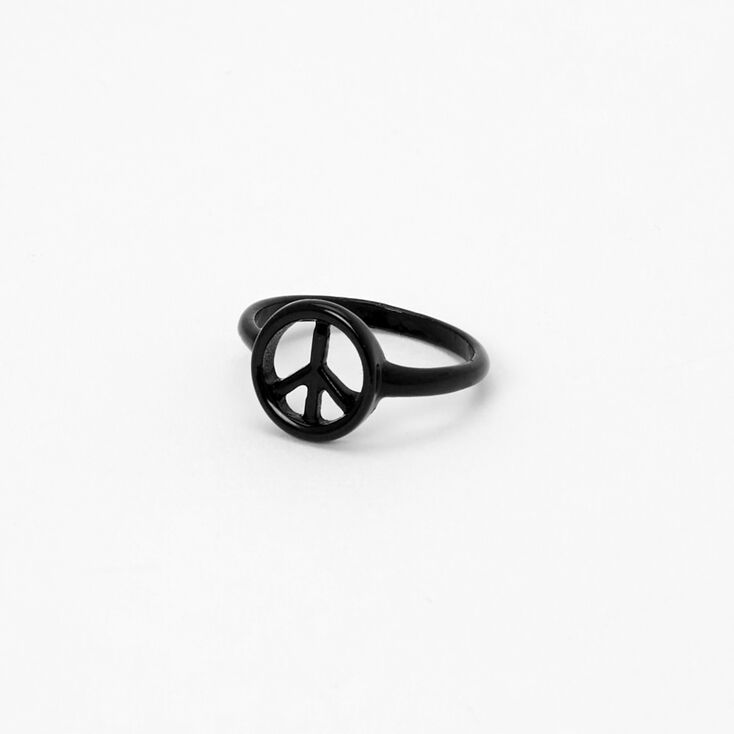 Gold &amp; Black Mix and Match Rings - 10 Pack,