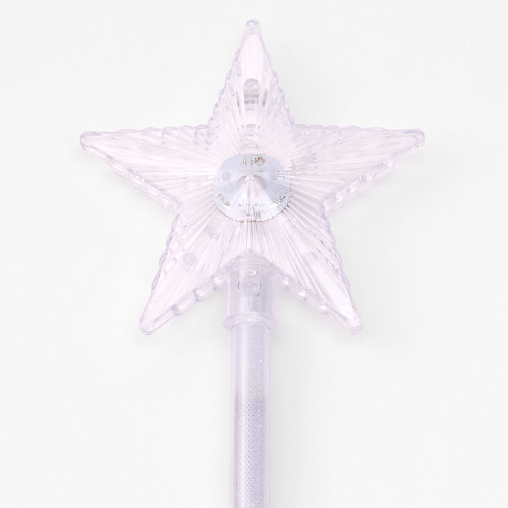 Claire&#39;s Club Light-Up Pink Star Wand,