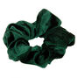 Medium Velvet Hair Scrunchie - Emerald,