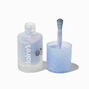 Matte Effect Vegan Nail Polish - Light Blue Glitter,