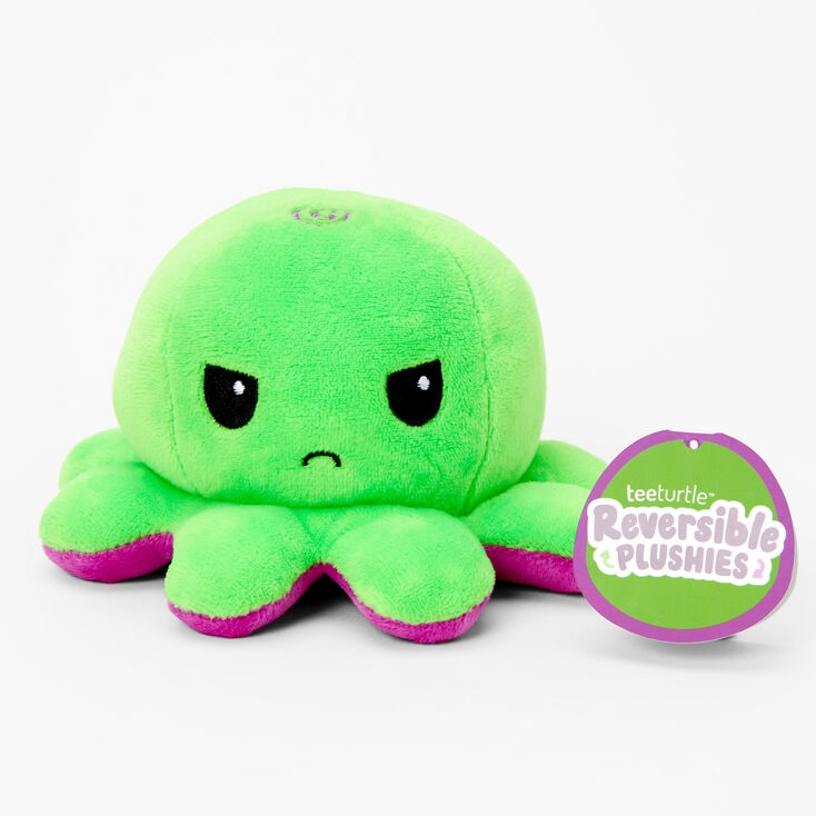 TeeTurtle&trade; Reversible Plushies Purple &amp; Green Octopus,