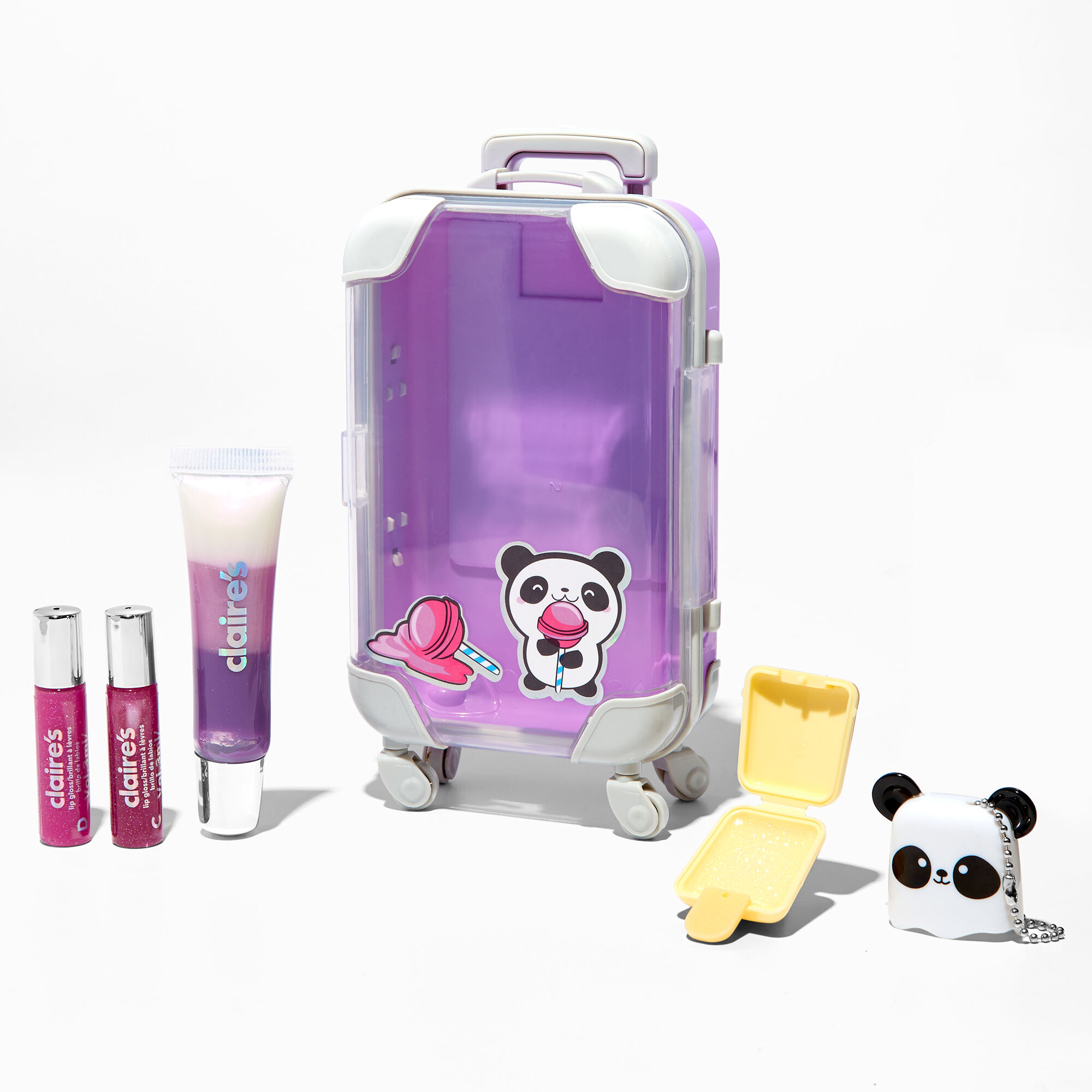 Panda Luggage Lip Gloss Set,