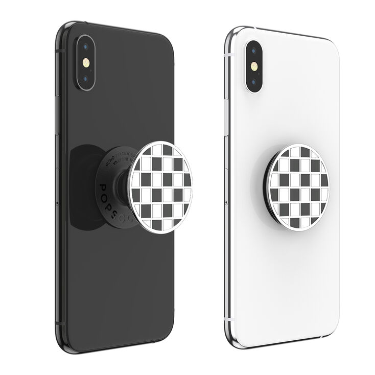 Checkered PopSockets Swappable PopGrip,