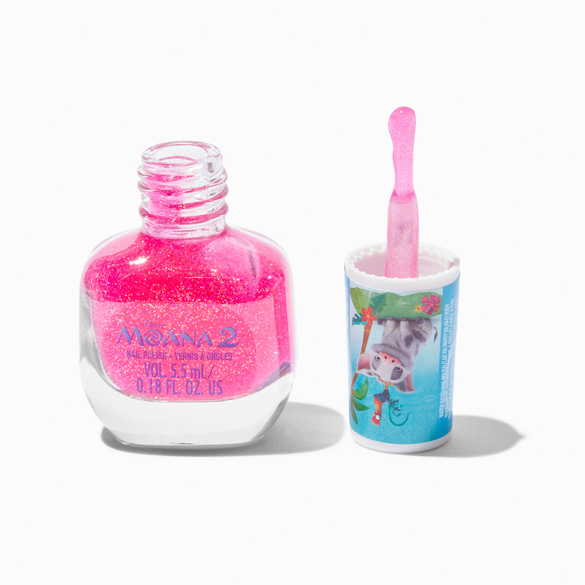 Moana 2 Claire's Exclusive File and Nail Polish - 7 Pack,