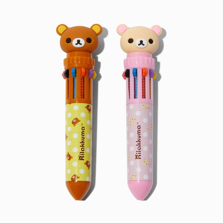 Ensemble de stylos multicolore Rilakkuma&trade; - Lot de 2,