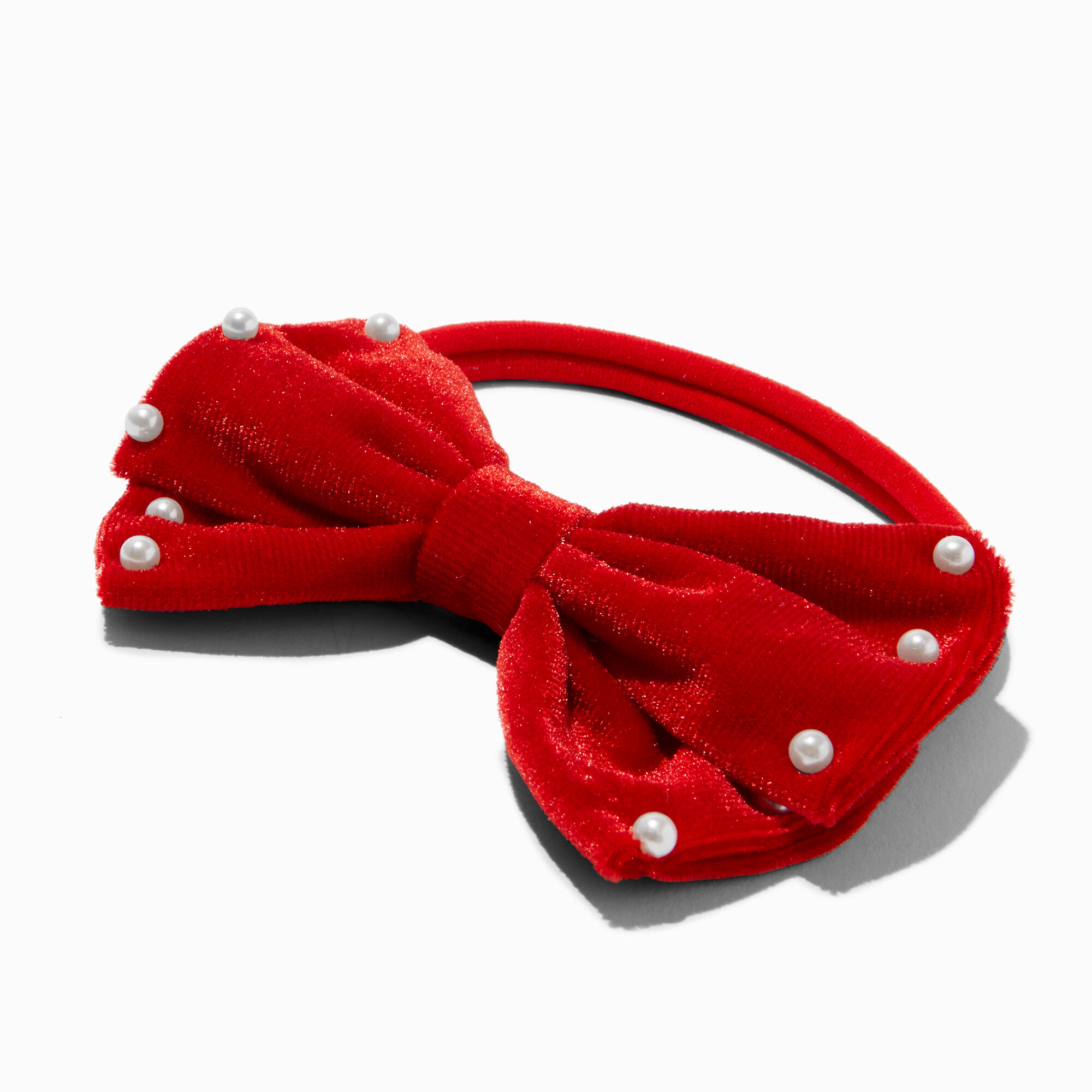 Claire's Club Holiday Bow Headwraps - 3 Pack,