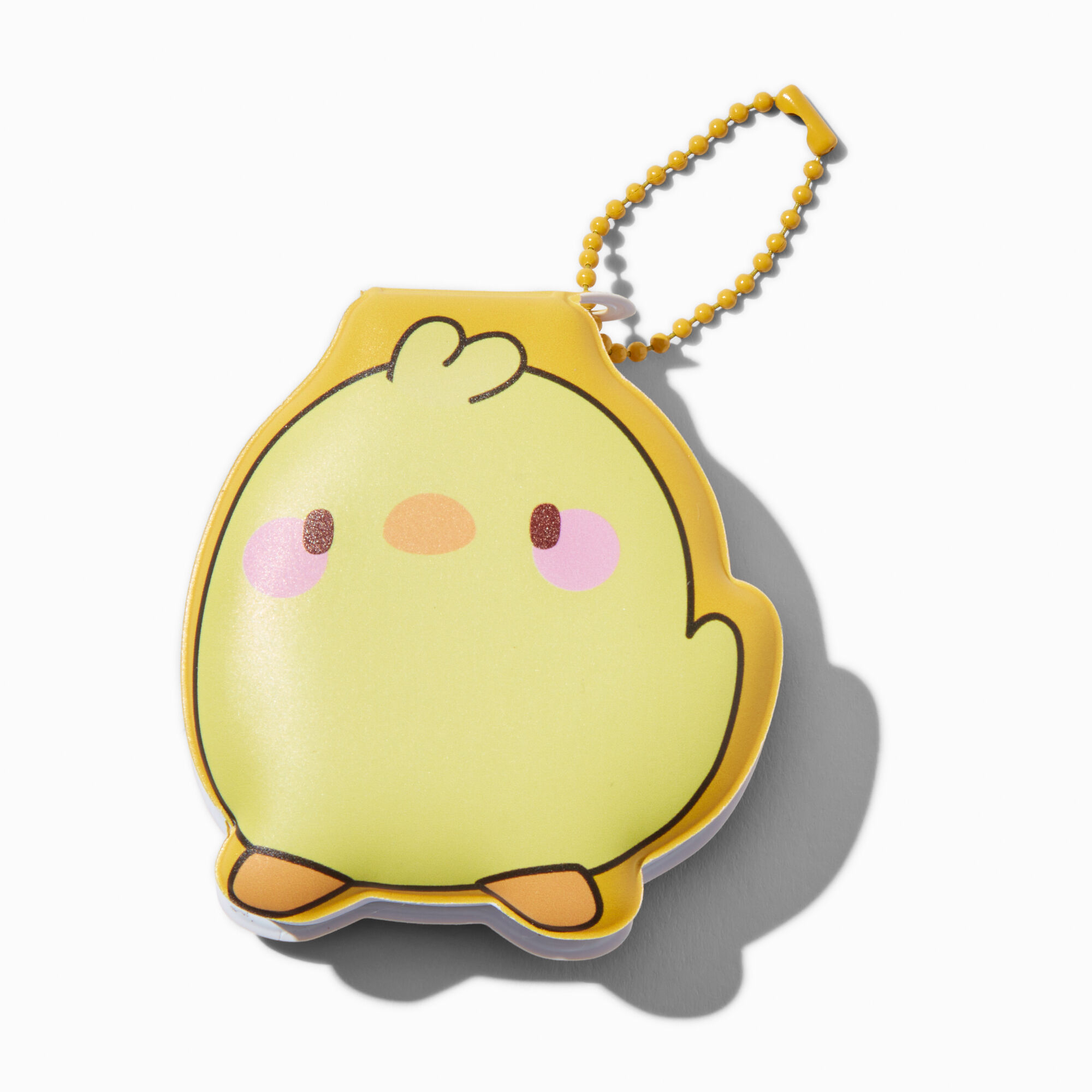 Claire's Porte-clés mini journal poussin en peluche