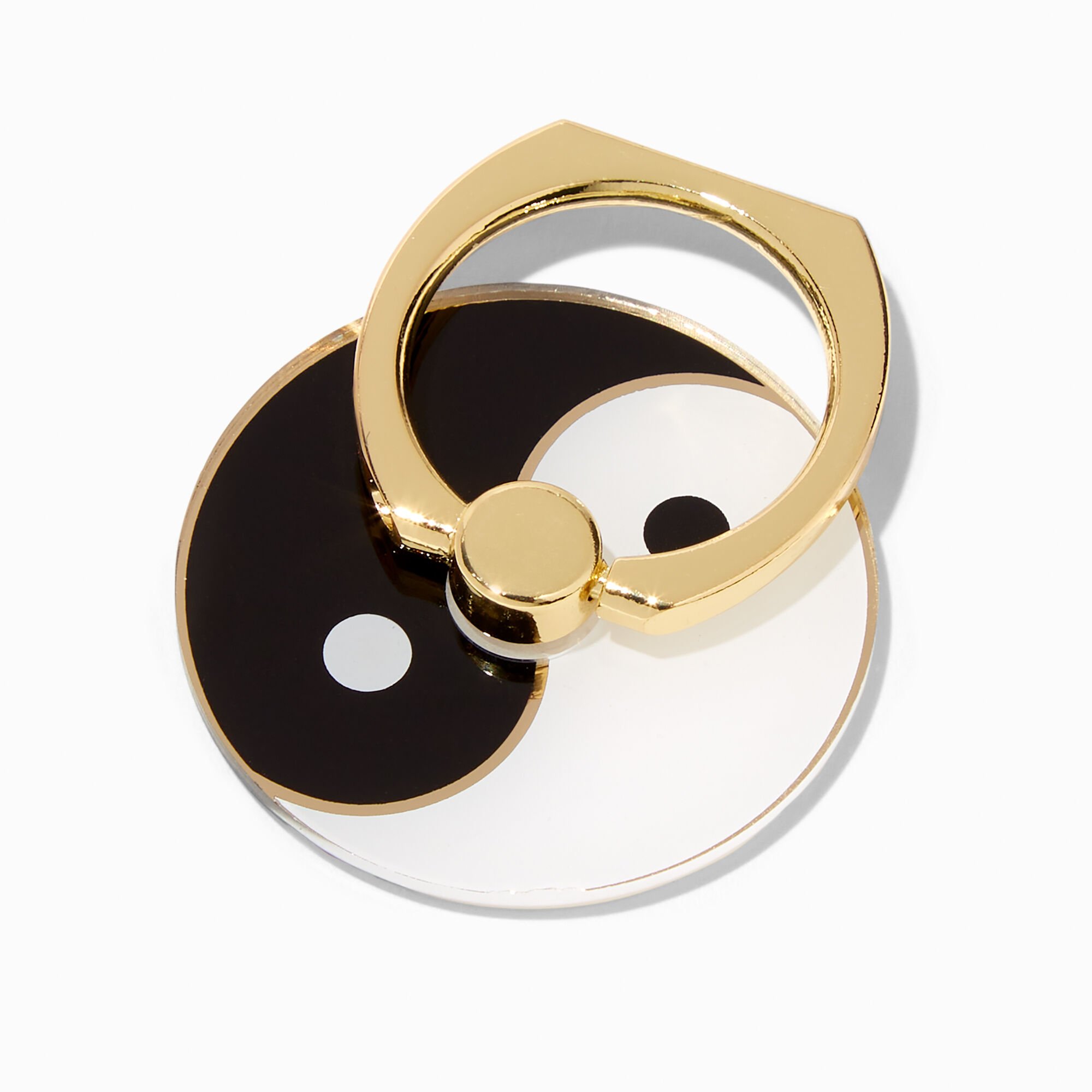 View Claires Yin Yang Ring Stand Gold information