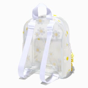 Yellow Daisy Translucent Mini Backpack,