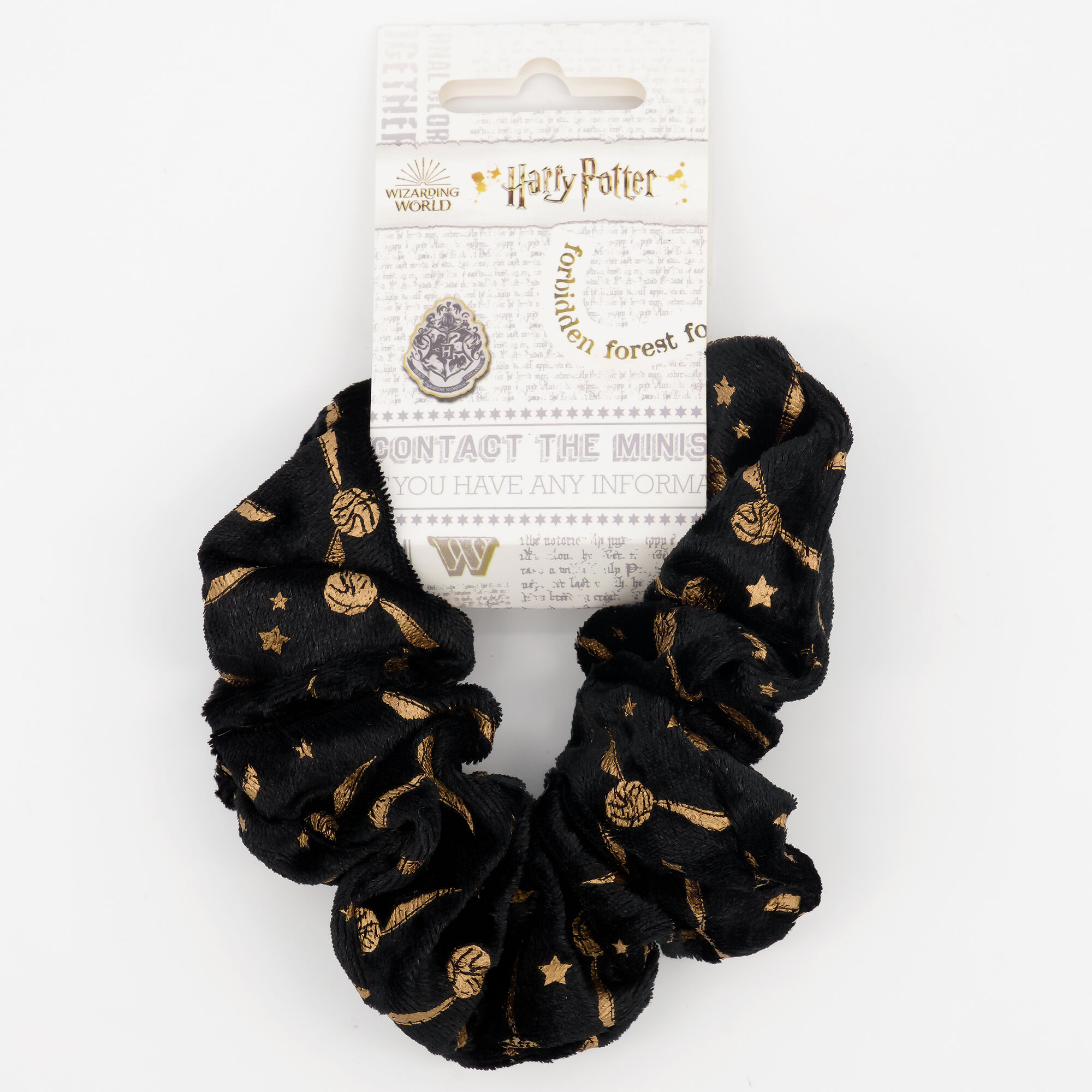 Harry Potter™ Golden Snitch Velvet Scrunchie