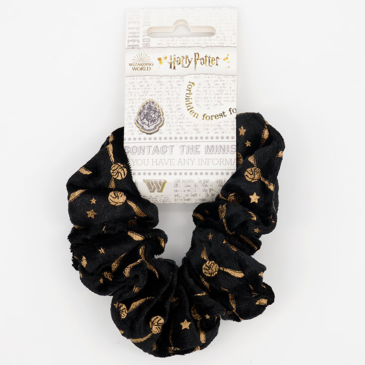 Chouchou en imitation velours Vif d&#39;Or Harry Potter&trade; - Noir,