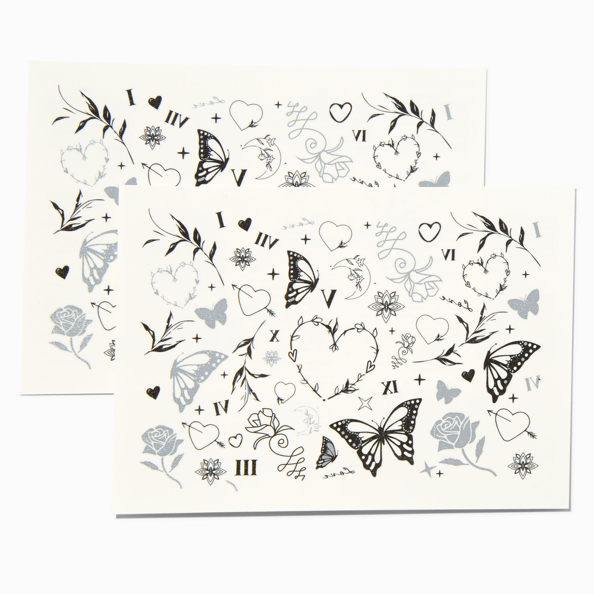 Romantic Mini Vegan Body & Nail Stickers,