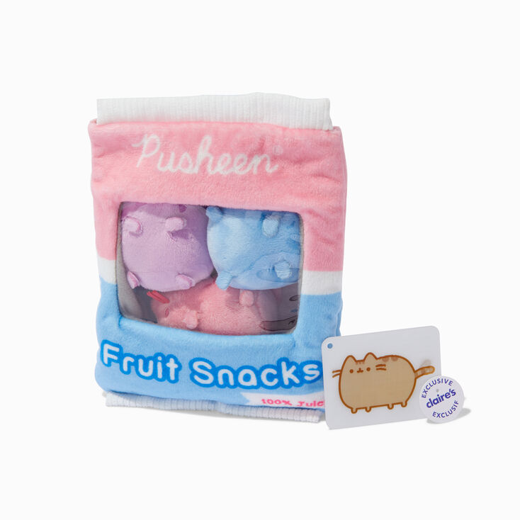 Sac en peluche snacks fruits en exclusivit&eacute; chez Claire&rsquo;s Pusheen&reg;,