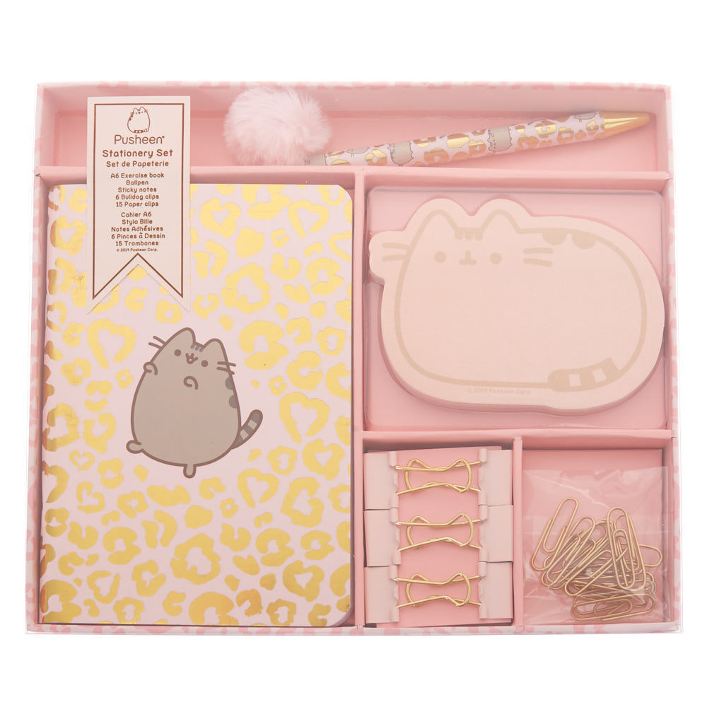 Pusheen® Wild Side Stationery Set - Pink,
