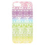 Rainbow Tribal Phone Case - Fits iPhone 6/7/8,
