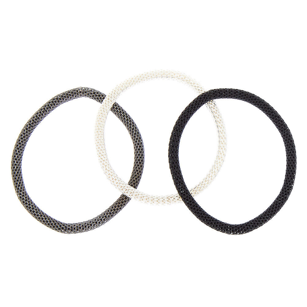 Mesh Stretch Bracelets - 3 Pack,