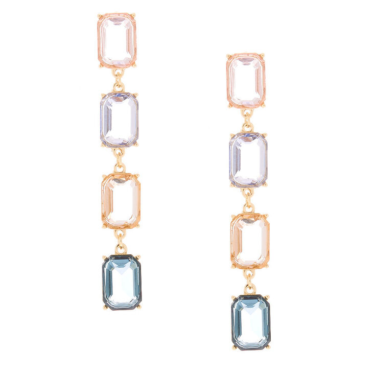 Claire's Pendantes linéaires éclat pastel 8 cm
