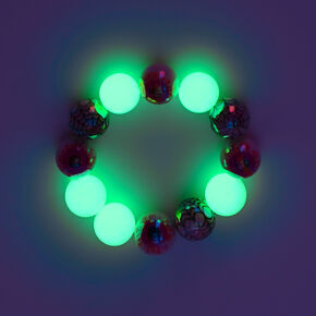 Halloween Glow in the Dark Eyeball Stretch Bracelet,